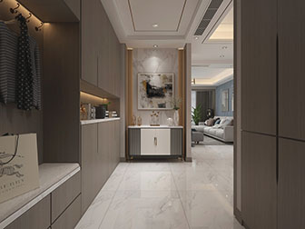 现代轻奢玄关过道