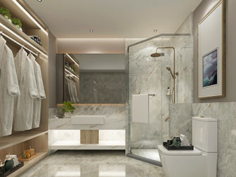 现代卫生间卫浴间