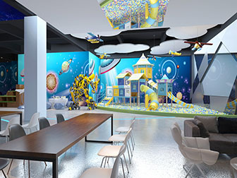 现代儿童游乐场