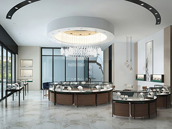 现代珠宝首饰专卖店