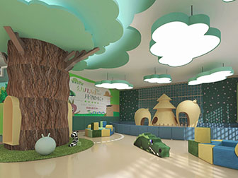 北欧幼儿园大厅活动空间
