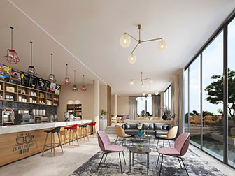 现代咖啡厅饮品奶茶店