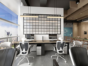 现代办公区会议室