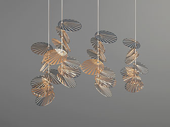 现代金属装饰挂件