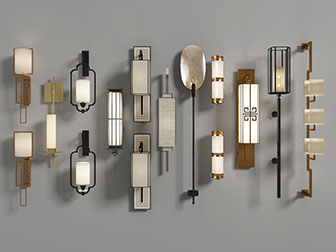 新中式墙饰壁灯