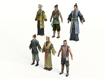 游戏动漫卡通人物