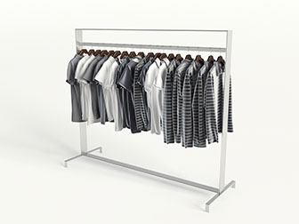 现代衣架上的长袖服饰3d模型 现代衣架上的长袖服饰