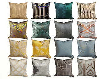 新中式布艺靠垫抱枕
