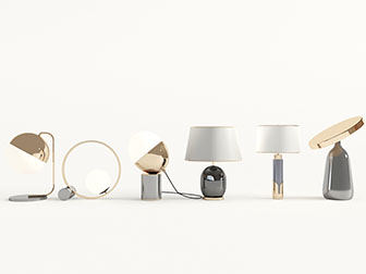 现代轻奢床头灯台灯