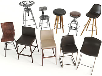现代吧凳吧椅