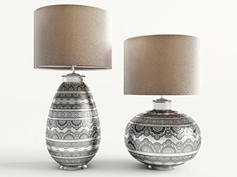 柱形灯罩台灯床头灯