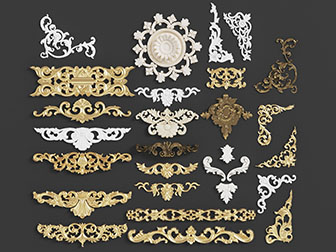 欧式雕花构件