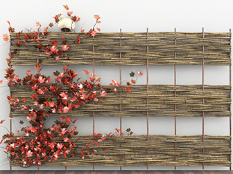 中式墙面编织装饰挂件