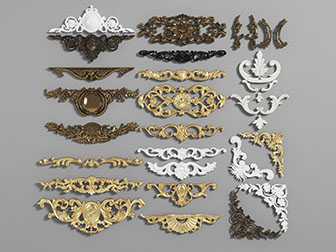 欧式雕花构件
