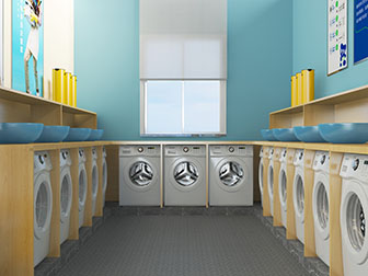现代洗衣房干洗店