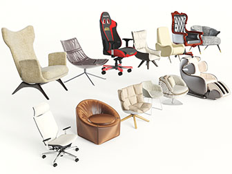 现代休闲椅子按摩椅