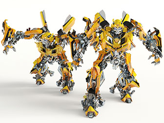 大黄蜂机器人游戏影视角色