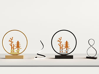 现代桌面摆件台灯