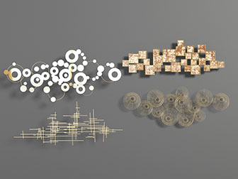 新中式墙饰挂件