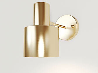 现代轻奢金色壁灯