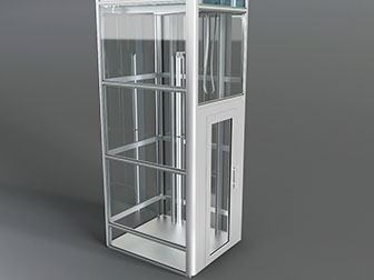 现代玻璃观光电梯