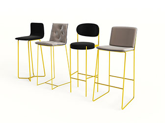 现代轻奢吧椅