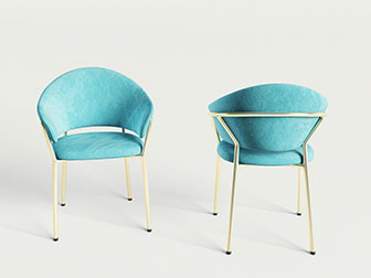 现代轻奢休闲椅子