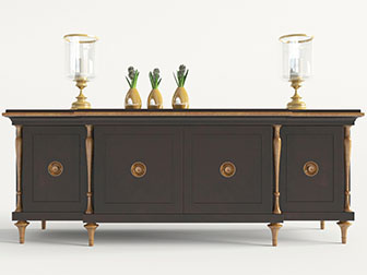 欧式玄关柜边柜