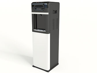 黑白立式饮水机厨房电器