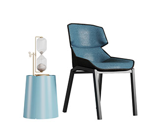 北欧休闲椅子茶几