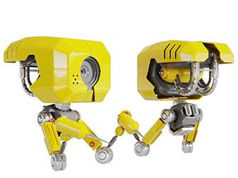 现代智能机器人手臂