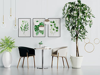 北欧实木支架的圆桌休闲椅子