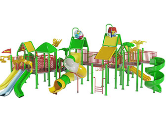 大型滑滑梯游乐设备设施3d模型 大型滑滑梯游乐设备设施