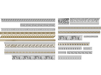 欧式雕花天花吊顶角线