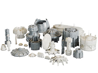 中式水井辘轳喷泉3d模型 中式水井辘轳喷泉