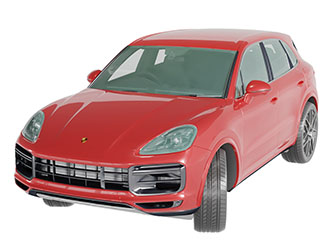 一辆红色的汽车3d模型 一辆红色的汽车