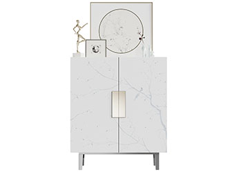 新中式玄关柜边柜