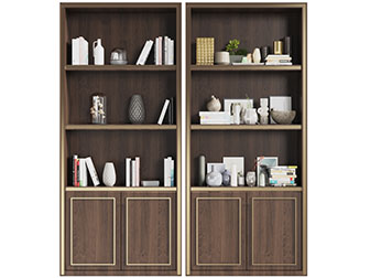 新中式实木装饰柜