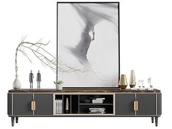 新中式电视柜