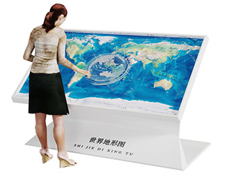 现代触屏查询机