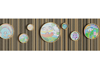 幼儿儿童装饰画背景墙3d模型 幼儿儿童装饰画背景墙