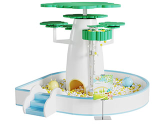 现代儿童海洋球池游乐设备3d模型 现代儿童海洋球池游乐设备