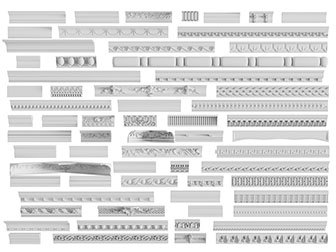 欧式天花吊顶石膏角线