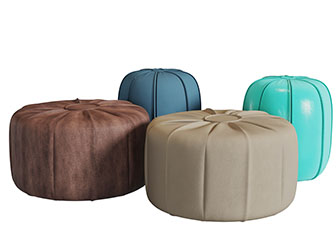 中式灯笼造型的坐墩