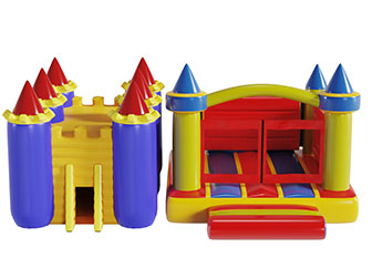 儿童充气城堡玩具游乐设备3d模型 儿童充气城堡玩具游乐设备
