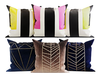 现代布艺靠垫抱枕