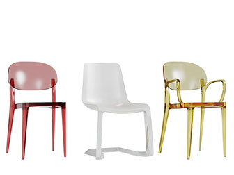 现代透明亚克力休闲椅子