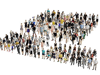 形色各异的人群多人3d模型 形色各异的人群多人