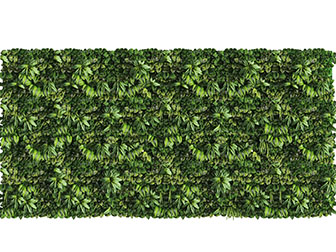 现代长方形植物墙