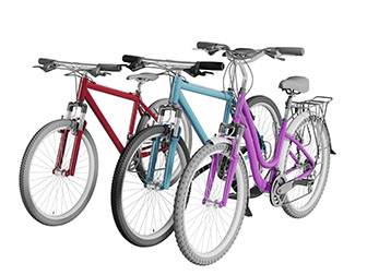 现代直把赛车自行车